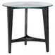 Verano Espresso Round End Table