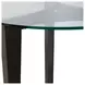 Verano Espresso Round End Table