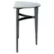 Verano Espresso Round Glass Top Occasional Table Set