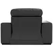 Ferrara Black Leather Zero Gravity Power Recliner with Power Headrest and USB Charging