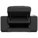 Ferrara Black Leather Zero Gravity Power Recliner with Power Headrest and USB Charging