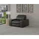 Ferrara Black Leather Zero Gravity Power Recliner with Power Headrest and USB Charging