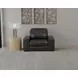 Ferrara Black Leather Zero Gravity Power Recliner with Power Headrest and USB Charging