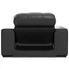 Ferrara Black Leather Zero Gravity Power Recliner with Power Headrest and USB Charging
