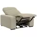 Ferrara Smoke Leather Zero Gravity Power Recliner with Power Headrest and USB Charging