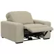 Ferrara Smoke Leather Zero Gravity Power Recliner with Power Headrest and USB Charging