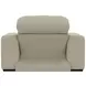 Ferrara Smoke Leather Zero Gravity Power Recliner with Power Headrest and USB Charging