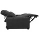 Ferrara Black Leather 93" Zero Gravity Power Reclining Sofa with Power Headrest and USB Charging