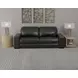 Ferrara Black Leather 93" Zero Gravity Power Reclining Sofa with Power Headrest and USB Charging