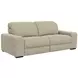 Ferrara Smoke Leather 93" Zero Gravity Power Reclining Sofa with Power Headrest and USB Charging