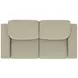 Ferrara Smoke Leather 93" Zero Gravity Power Reclining Sofa with Power Headrest and USB Charging