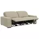 Ferrara Smoke Leather 93" Zero Gravity Power Reclining Sofa with Power Headrest and USB Charging
