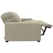 Ferrara Smoke Leather 93" Zero Gravity Power Reclining Sofa with Power Headrest and USB Charging