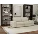 Ferrara Smoke Leather 93" Zero Gravity Power Reclining Sofa with Power Headrest and USB Charging