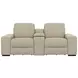 Ferrara Smoke Leather Zero Gravity Power Reclining Living Room Set with Power Headrest and USB Charging