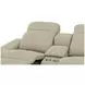 Ferrara Smoke Leather 87" Zero Gravity Power Reclining Console Loveseat with Power Headrest and USB Charging
