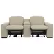 Ferrara Smoke Leather Zero Gravity Power Reclining Living Room Set with Power Headrest and USB Charging