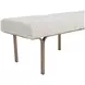 Nuvella Hailey Moon Upholstered 60" Accent Bench