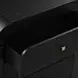 Hump Black Arched 3 Drawer Chest