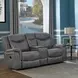 Conrad Gray 77" Reclining Loveseat