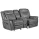 Conrad Gray 77" Reclining Loveseat