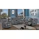 Conrad Gray 77" Reclining Loveseat