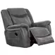 Conrad Gray Glider Recliner