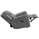 Conrad Gray Glider Recliner