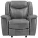 Conrad Gray Glider Recliner