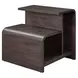 Fresh Angles Espresso Rectangular Occasional Table Set