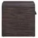 Fresh Angles Espresso Rectangular End Table