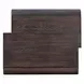 Fresh Angles Espresso Rectangular End Table