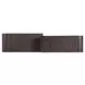 Fresh Angles Espresso Rectangular Sofa Table