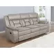 Greer Taupe Reclining 87" Sofa
