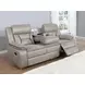 Greer Taupe Reclining 87" Sofa