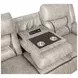Greer Taupe Reclining 87" Sofa
