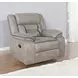 Greer Taupe Swivel Glider Recliner