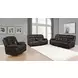 Greer Dark Brown Reclining 87" Sofa