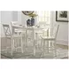 Simplicity Paperwhite Cross Back Counter Height Stool Set of 2