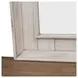 Farmhouse Reimagined Antique White and Chestnut 8 Drawer Dresser with Mirror