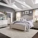 Farmhouse Reimagined Antique White and Chestnut 8 Drawer Dresser with Mirror