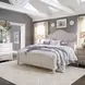 Farmhouse Reimagined Antique White and Chestnut 8 Drawer Dresser with Mirror