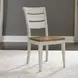 Renewed Farmhouse Antique White and Chestnut 6 Piece Extendable Dining Set
