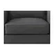 Arden Quartz Leather Upholstered Accent Chair