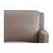 Arden Taupe Leather Upholstered Accent Chair