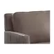 Arden Taupe Leather Upholstered Accent Chair