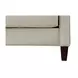 Arden Vanilla Leather Upholstered Accent Chair