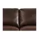 Arden Chestnut Leather 60" Loveseat