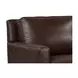Arden Chestnut Leather 60" Loveseat