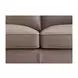 Arden Taupe Leather 60" Loveseat